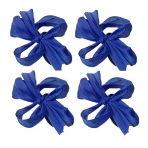 Royal blue diy school rubber band set of 2 for girls