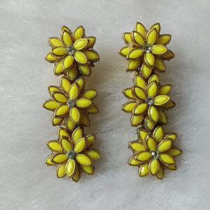 alligator hair clip β yellow | strong hold stylish hair accessory for women & girls