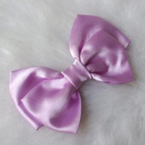 dress to match lavender satin bow hair clip – elegant solid color hair accessory for girls & womenadd a soft and graceful touch to your hairstyle with the dress to match lavender satin bow hair clip. crafted from high quality satin fabric, this beautifully designed bow features a soothing lavender shade that exudes elegance and charm. perfect for both girls and women, this versatile accessory is ideal for everyday wear, parties, and festive occasions. the strong yet gentle clip ensures a secure hold without pulling or damaging your hair, providing comfort throughout the day. whether styled with ponytails, braids, or half up hairstyles, this elegant bow clip enhances your overall look with a delicate and stylish finish. lightweight and easy to wear, it’s a must have accessory for effortless and chic styling.