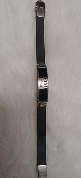Black Stainless Steel Style Bracelet for Men