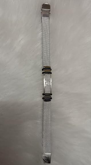 Stylish Silver Mesh Bracelet for Men – Modern Stainless Steel Fashion Wrist Band