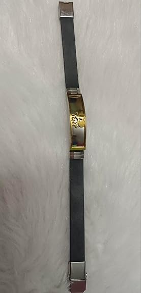 Classic Black & Gold Designer Style Bracelet for Men